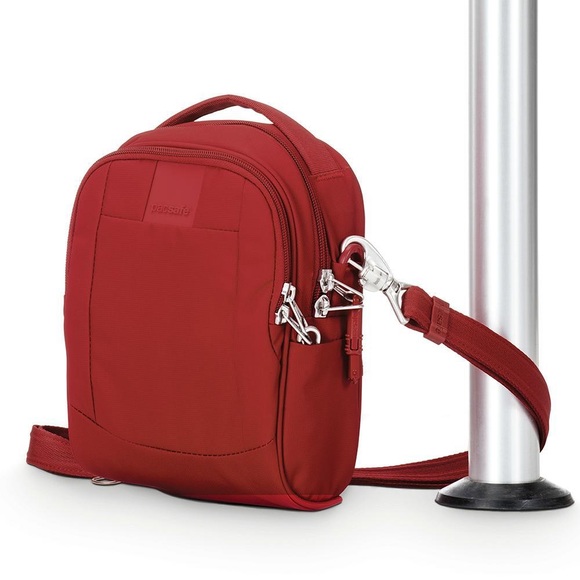 Pacsafe Bags Pacsafe Metrosafe Ls0 Antitheft Crossbody Bag In Red